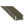 PROFIL ALU. LED TYP-A INOX 3M