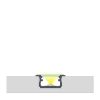 PROFIL ALU. LED TYP-B CZARNY 3M