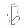 PROFIL ALU. LED Q18 SUROWY 2M