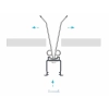 PROFIL ALU. LED TYP-W ANODOWANY 1M