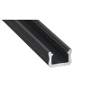 PROFIL ALU. LED TYP-X SLIM CZARNY 3M