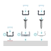 PROFIL ALU. LED TYP-X SLIM CZARNY 3M