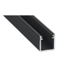 PROFIL ALU. LED TYP-Y CZARNY 3M
