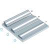 PROFIL ALU. RETO INOX 3M