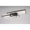 ^PLAFON GALAXIS VELA 90W 83X36X8 CM CZARNY 3335