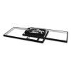 ^PLAFON GALAXIS VELA 90W 83X36X8 CM CZARNY 3335