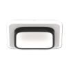 ^PLAFON GALAXIS FALCON 35W 24x24x5cm CZARNY 6095