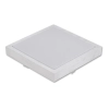 ^PLAFON SOLEN KWADRATOWY PW 18W SREBRNY IP44 0324