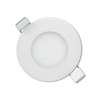 PANEL LED  PROMA ROUND 3W WW P/T WH. 5051