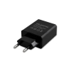 ZASILACZ WTYCZKOWY 1X USB 5V/3A DC CZARNY 6211