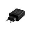 ZASILACZ WTYCZKOWY 1X USB 5V/3A DC CZARNY 6211