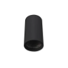 ^SPOT TUBA ROUND 1xGU10 56x100mm CZARNY 3733