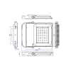 NAŚWIETLACZ PX-150W 5000K PROFES 3l gw 3742