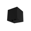 KINKIET KIRA LED 2x3W 4000K IP54 CZARNY 1458