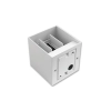 KINKIET KIRA LED 2x3W 4000K IP54 BIAŁY 6895