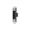 KINKIET LORA DUO 14W NW 4500K IP54 CZARNY 2044
