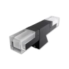 KINKIET LORA DUO 14W NW 4500K IP54 CZARNY 2044