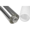 LAMPA MANILA STOJĄCA 1xE27 45cm PIR SREBRNY 4371