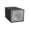 KINKIET RALF LED KWADRAT14W 4500K IP54 CZARN 3246
