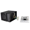 KINKIET RHINO RUCHOMA 1xGU10 IP44 CZARNY 0942