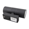 KINKIET ELOR 2xGU10 IP44 ANTRACYT 0946