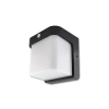 KINKIET CORGI LED 12W 4000K IP54 PIR CZARNY 6086
