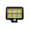 NAŚWIETLACZ LED 6xCOB 4W SOLARNY + PIR 1593