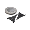LAMPKA PODSZAFKOWA 4W 4500K 80cm PIR CZARNA 0431
