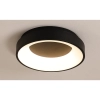 ^PLAFON GALAXIS NOVA 54W 40X8 cm CZARNY 1394