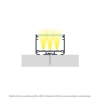 PROFIL ALU. LED ILEDO ANODOWANY 1M