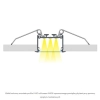 PROFIL ALU. LED INSO ANODOWANY 3M