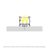 PROFIL ALU. LED TALIA ANODOWANY 3M