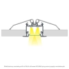 PROFIL ALU. LED inTALIA ANODOWANY 3M