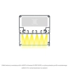 PROFIL ALU. LED LARGO M2 ANODOWANY 2M