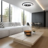PLAFON ARIA LED 38W CCT wentylator biały / biały