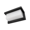 KINKIET LAGOS 12W 4000K IP54 CZUJNIK CZARNY 7925