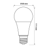 ŻARÓWKA E27 LED SMD WW 11W A60 1055LM AMM