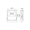NAŚWIETLACZ TX-100W 4000K PROFES 3L-5l gw 8072