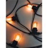 $ ŻARÓWKA E27 LED FILAME 1W UWW AMBER ST45 4748