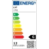 KINKIET LAPPA 50CM LED 12W 4000K IP20 CZARNY 1701