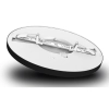 PANEL LED ROUND 18W 4000K 2W1 CZARNY XUDO