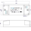 ZASILACZ LED 24V 12W 0,5A ADM INSTALAC. ADLER