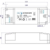 ZASILACZ LED 24V 24W 1A ADM INSTALAC. ADLER