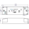 ZASILACZ LED 24V 36W 1,5A ADM INSTALAC. ADLER