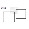 ^PLAFON LED 45W CCT 69x52CM CZARNY XUDO