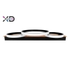 ^PLAFON LED 25W 4000K 58X26CM CZARNY XUDO