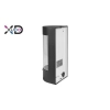 KINKIET OWAL 1XE27 PIR  IP44 CZARNY QA101B