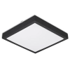 # PLAFON SOLEN KWADRATOWY PW 24W CZARNY IP44 7432