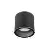 ^SPOT TUBA 1xES111 OKRĄGŁY STAŁY IP44 CZARNY 6534