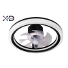^PLAFON LED 45W CCT WENTYLATOR 50CM CZARNY XUDO